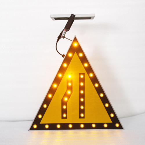 High Reflective 600*600mm Aluminum Solar Traffic Sign Board
