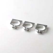 Custom Vertical aluminum clamp aluminum black anodized