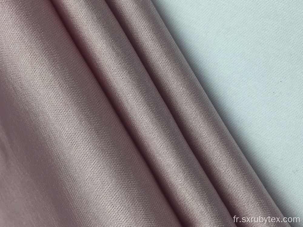 Polyester Satin Tissu Massif