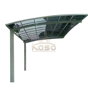 Polycarbonate Solid Roofing Parking Shelter Carport