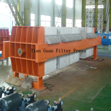 High Performance Hydraulic Sewage Plate Frame Filter Press