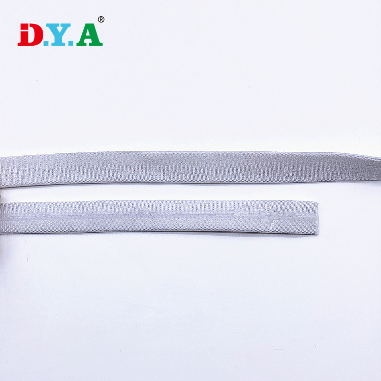 White Non-Slip Silicone Glipper Elastic Band