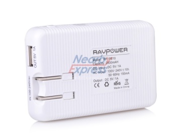 RAVPower Power Bank RP-PB10 2800mAh Built-in Wall Charger