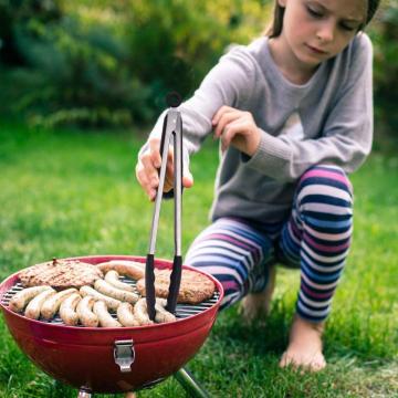 Pinze per alimenti in silicone da 12 pollici