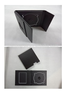 Leather, fabric,linen DVD Folder/ DVD case