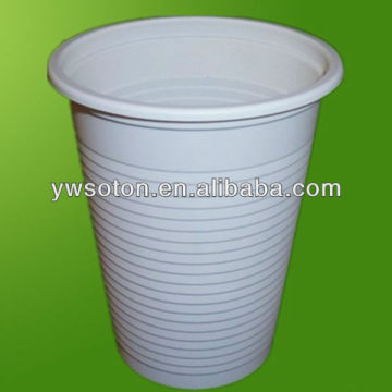 8oz threaded biodegradable cornstarch cup