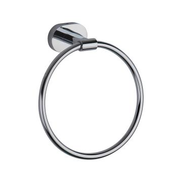 Classic Satin Wall-Mounted Towel Ring