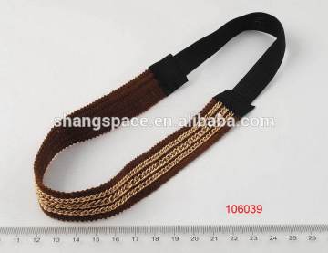 Zhejiang manufacture high quality braided kids headbands