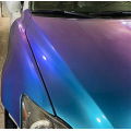 Gloss Diamond Car Vinyl bungkus biru biru