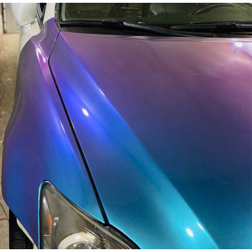 glänzend diamant diamant blau auto vinyl wrap