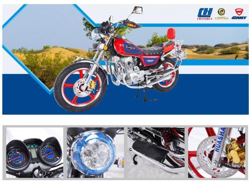 HS150-3A Neues Design 150cc Gas Motorrad