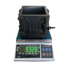 Steel and Cast Iron Mortar Cube Mold for Concrete Cube Tests