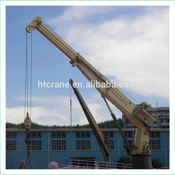 Marine hydraulic ship crane deck crane