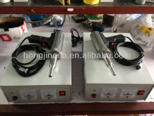 Portable spot welding machine for plastic parts