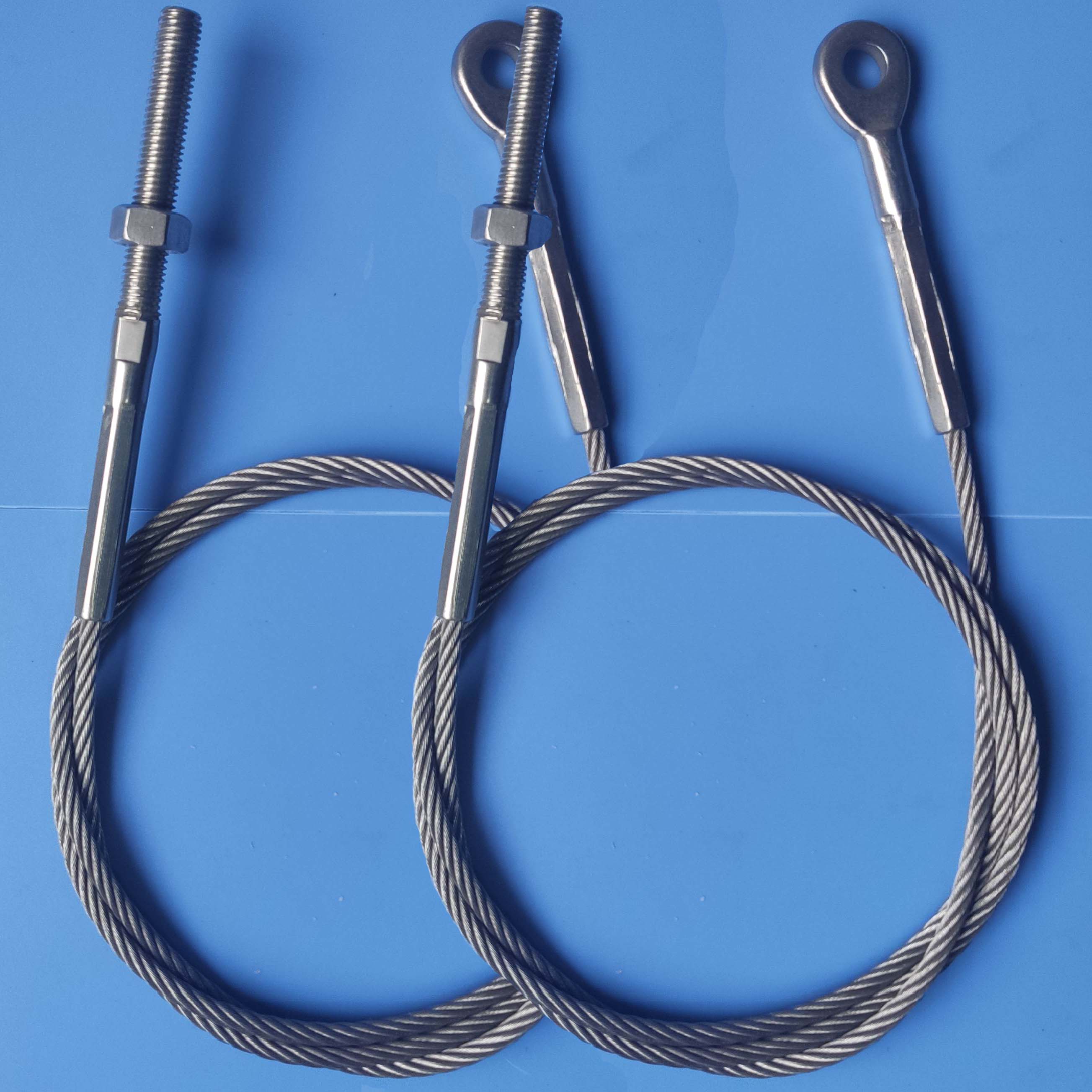 wire rope with terminal
