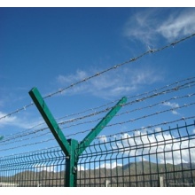 Professional PVC coated welded airport fence