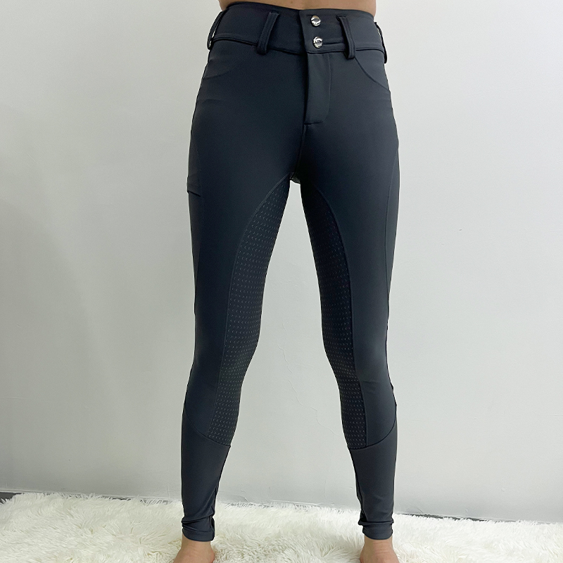 dark grey equestrian breeches clothing