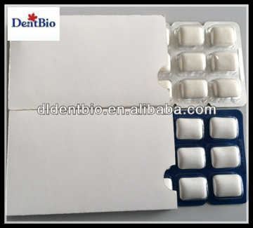 flavored stevia chewing gum