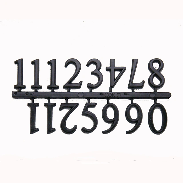 Hot Sell Black Roman Arab Clock Numbers Clock Digital