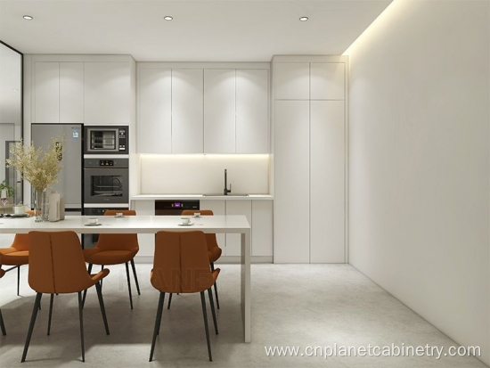 Model Gloss High End Kitchen Cabinets With Island