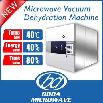 batch type microwave vacuum dehydration machine