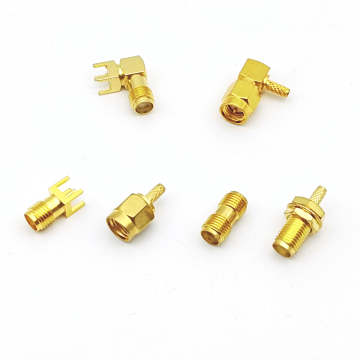 Male Female SMA RF Coaxial Cable Connector