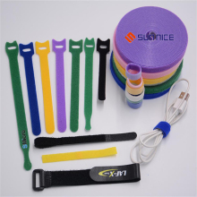 Hook and Loop Cable Tie for Computer Wires