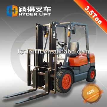 forklift 3.5t forklift truck turning radius