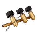 Gas brass angle valves