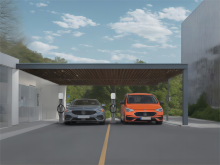 11KW Wall Mounted AC EV charger