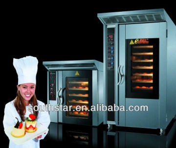 Gas convection oven for baking