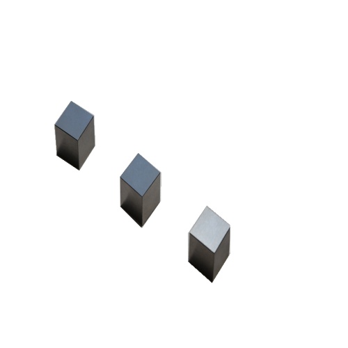 Cube de métal en titanium de tungstène en tungstène 1inch1,5 pouce