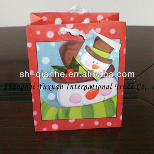 Christmas gift paper packaging bags