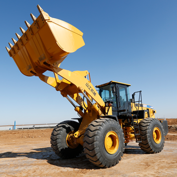 SEM 7Ton Wheel Loader Sem676d شديد التحمل