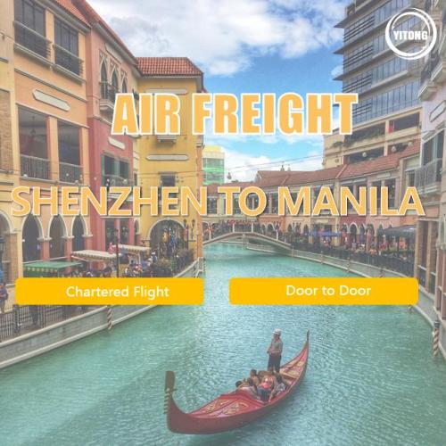 Servicios internacionales de carga aérea de Shenzhen a Manila Filipinas