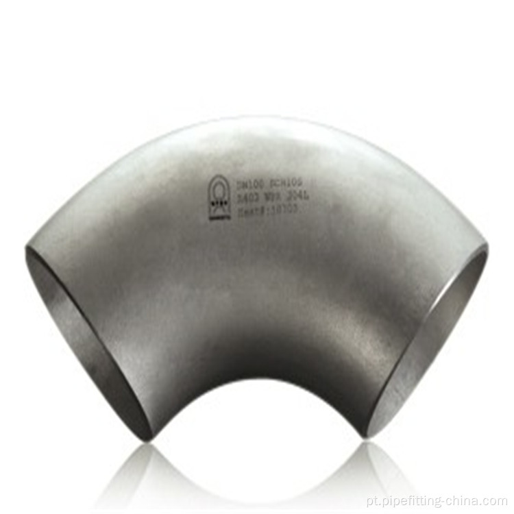 Cotovelo de aço carbono 90 LR 1.5D ASME