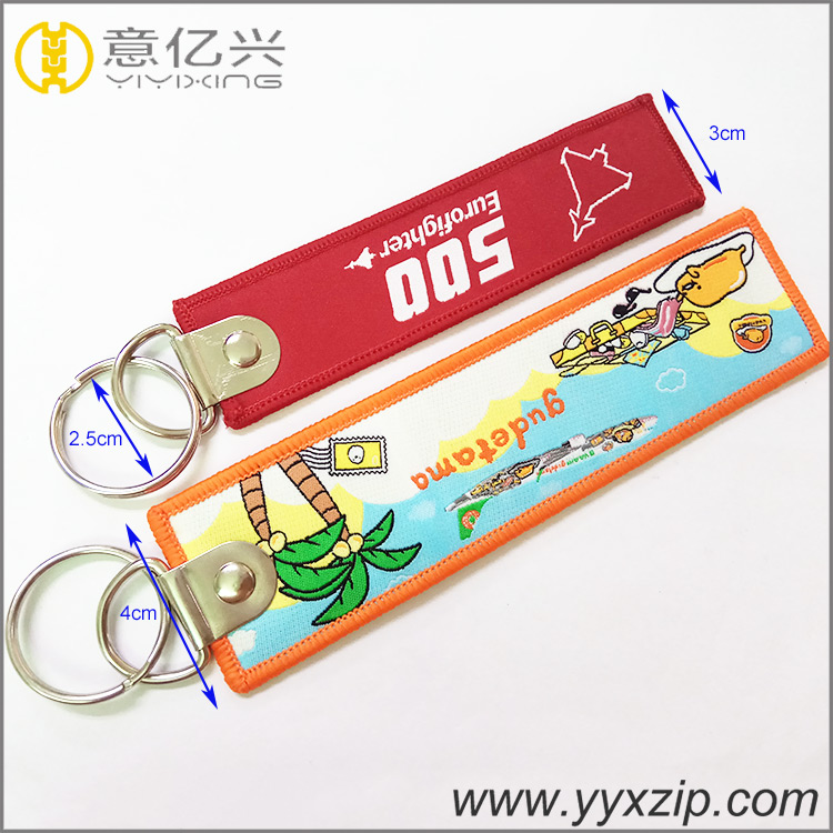 Cheap Embroidery Key Tag
