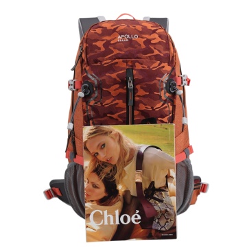 Customização de mochilas esportivas de escalada e ciclismo