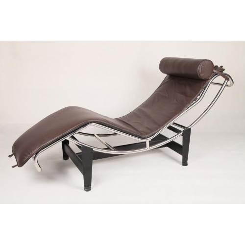 Le Corbusier Leather LC4 Chaise Lounge Chair Replica