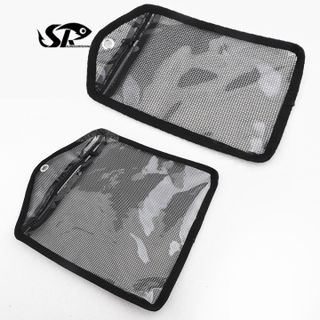 WATERPROOF ROLLABLE PVC MESH FISHING LURE BAGS