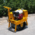 Gasoline Diesel Walk detrás de Road Roller compacto CE certificado rodillo vibratorio