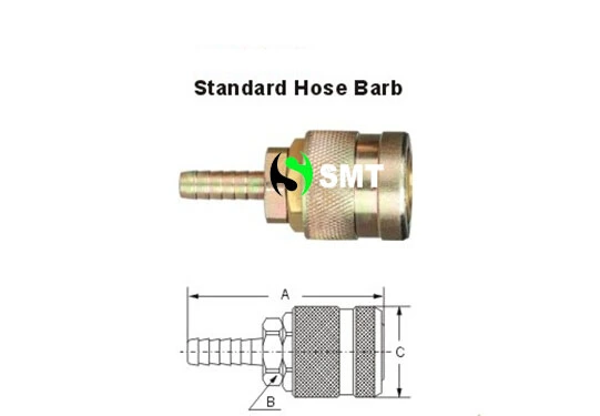 100% Tested High Quality Parker (Tru-flate) Interchange Coupling