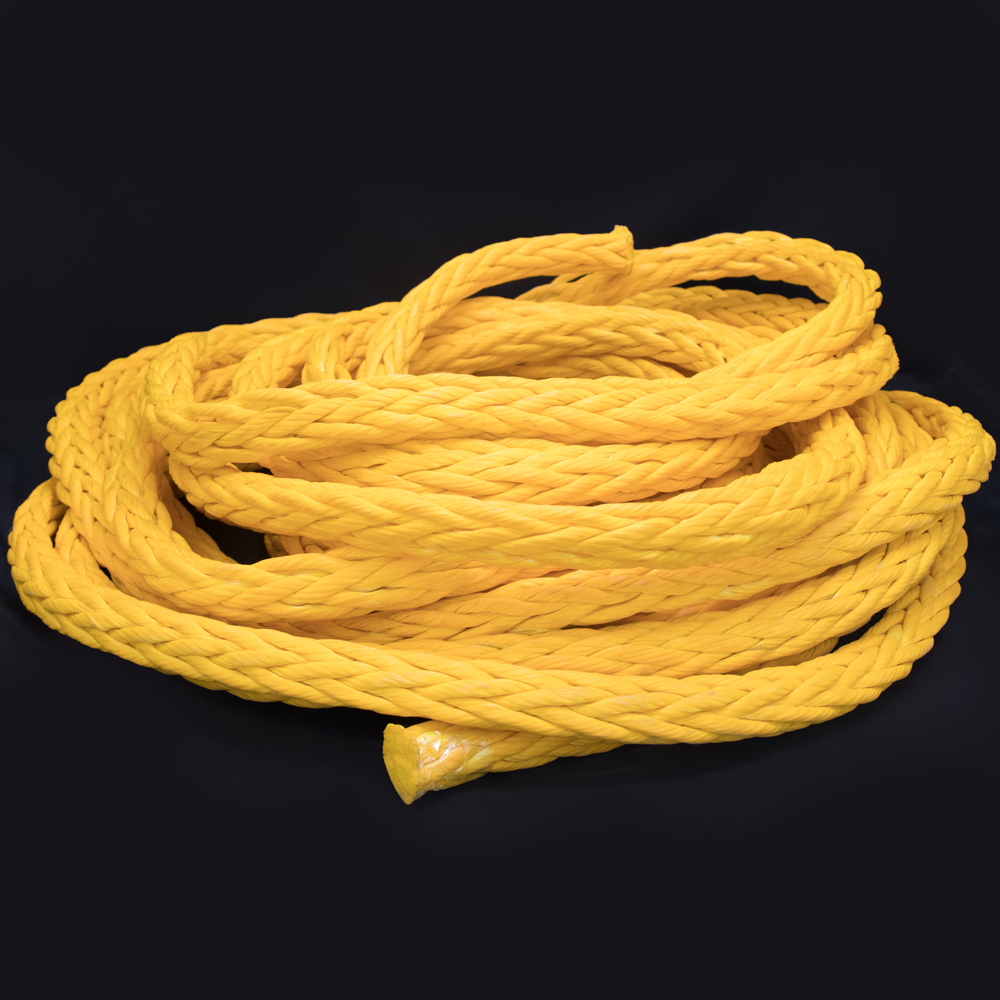 China 12-strand high strength mooring marine towing uhmwpe rope