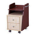 Salon Wood Cosmetology Rolling Cart