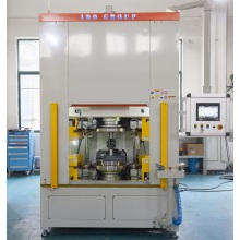 Washing machine drum riveting machine