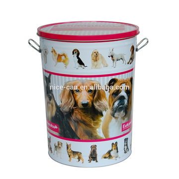 HOT sales Dog food tin box/Pet Food Metal Tin Container