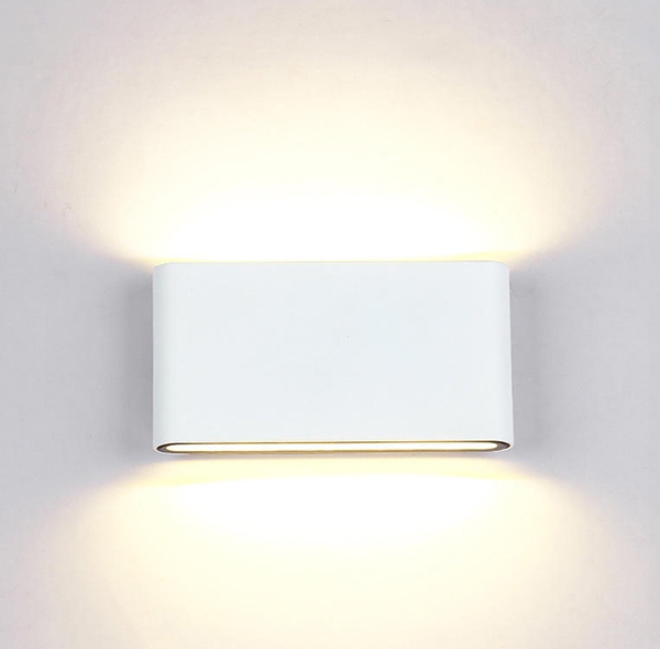 Modern Black Outdoor LED Wall Light