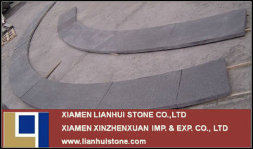Irregular black pearl granite G684