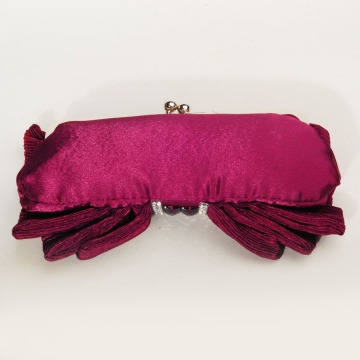 Amazing style hot attracting Purple Satin buy online handbags