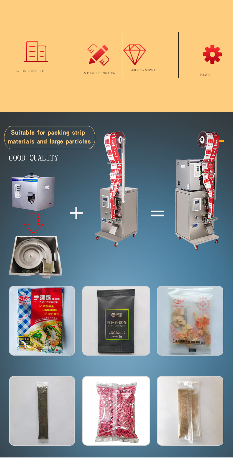 Small tea bag packing machine for teabag automatic